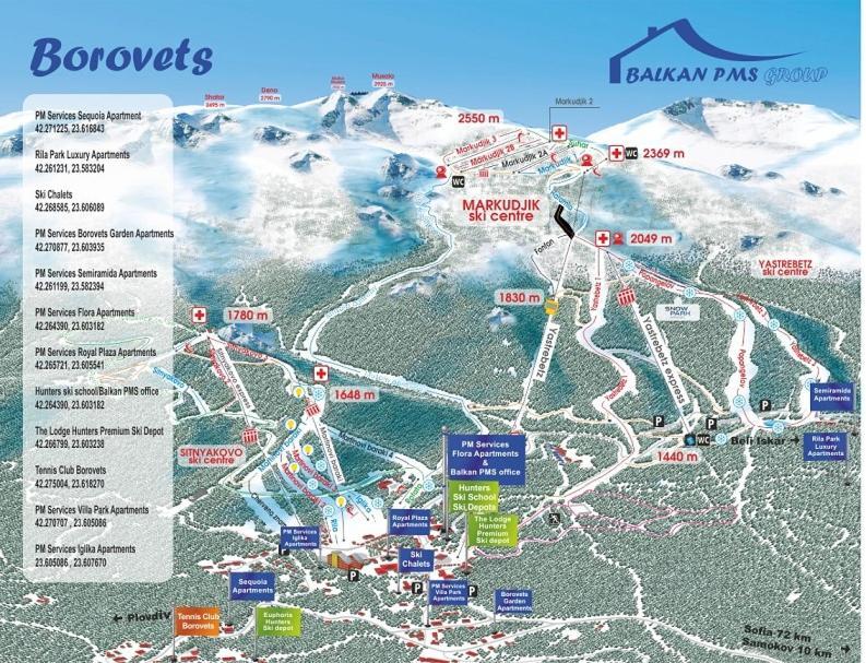 Charming One Bed Apartment 423 In Main Flora Building Borovets Extérieur photo